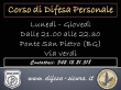 CORSO DIFESA PERSONALE