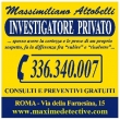 Investigatore privato roma