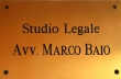Studio Legale Avv. Marco Baio