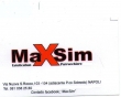 Maxsim ' il mese di gennaio 20% sconto